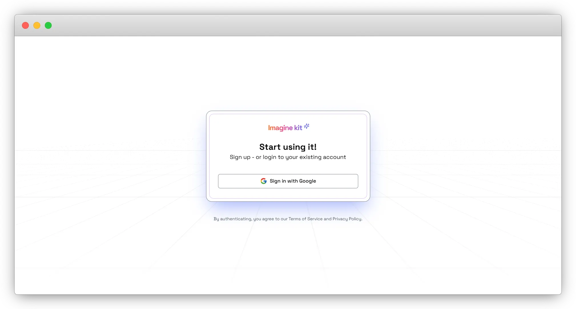 Imagine Kit landing page images